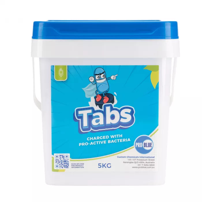 PROBLUE TABS W/PRO ACTIVE BACTERIA 63/pail | Wholesale – CLUBCO