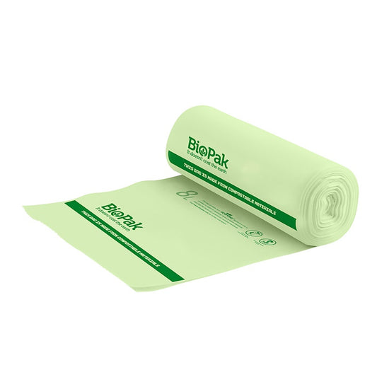 Compostable BioPlastic Garbage Bag / Bin Liner - Various Sizes