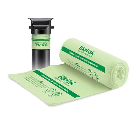 Compostable BioPlastic Knock Tube Liner