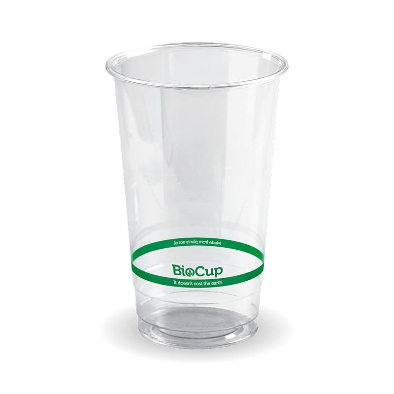 Branded Clear Cold Drink BioCup - Various Sizes