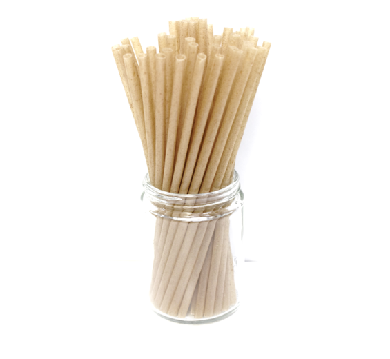 AGAVE Biodegradable Regular Straws - UNWRAPPED - Various Colours