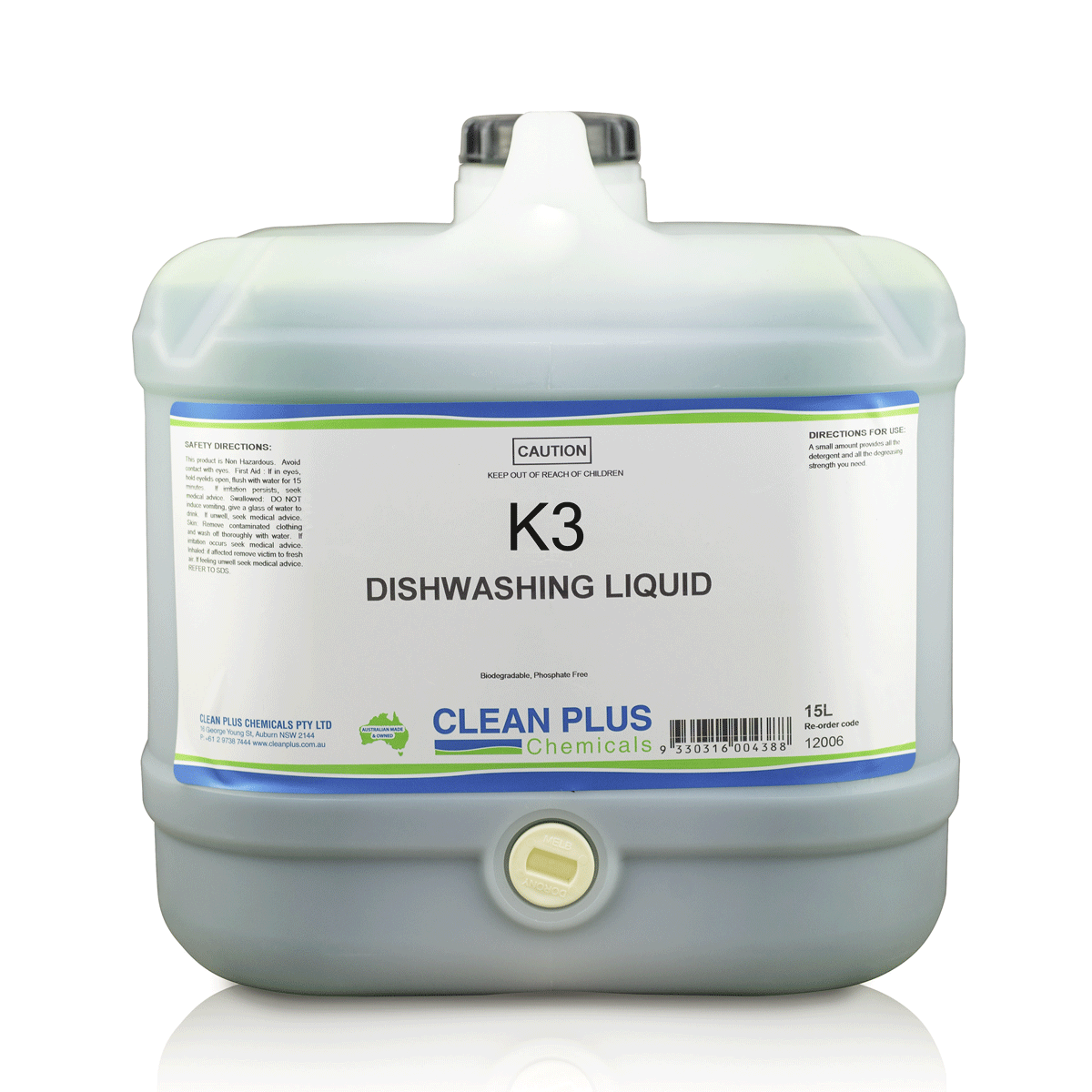 K3 Dishwashing Liquid 15L