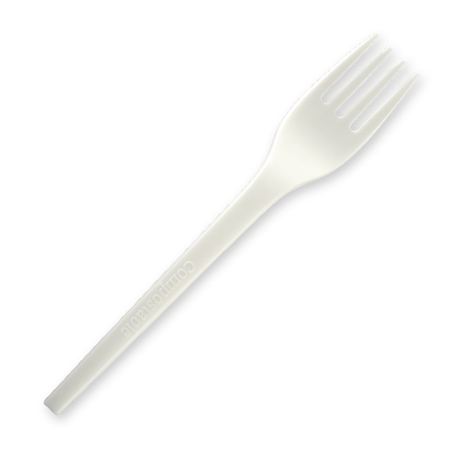 BioPak Compostable 6.5" PLA Fork