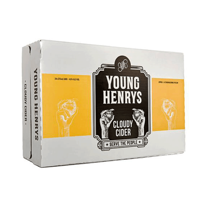 Young Henrys Cloudy Cider Cans