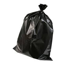 82L Extra Heavy Duty Garbage Bag Bin Liner - Black