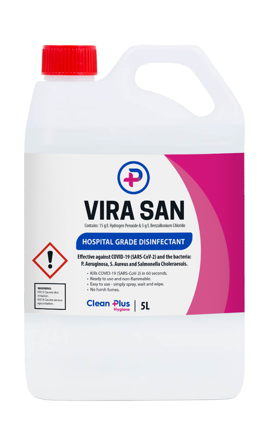 Vira San 5L - Hospital Grade Disinfectant (3x5L bottles)