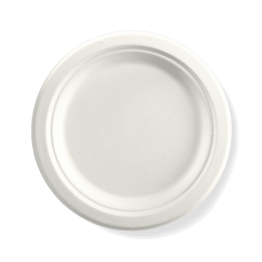 23cm (9") Round Plate - White