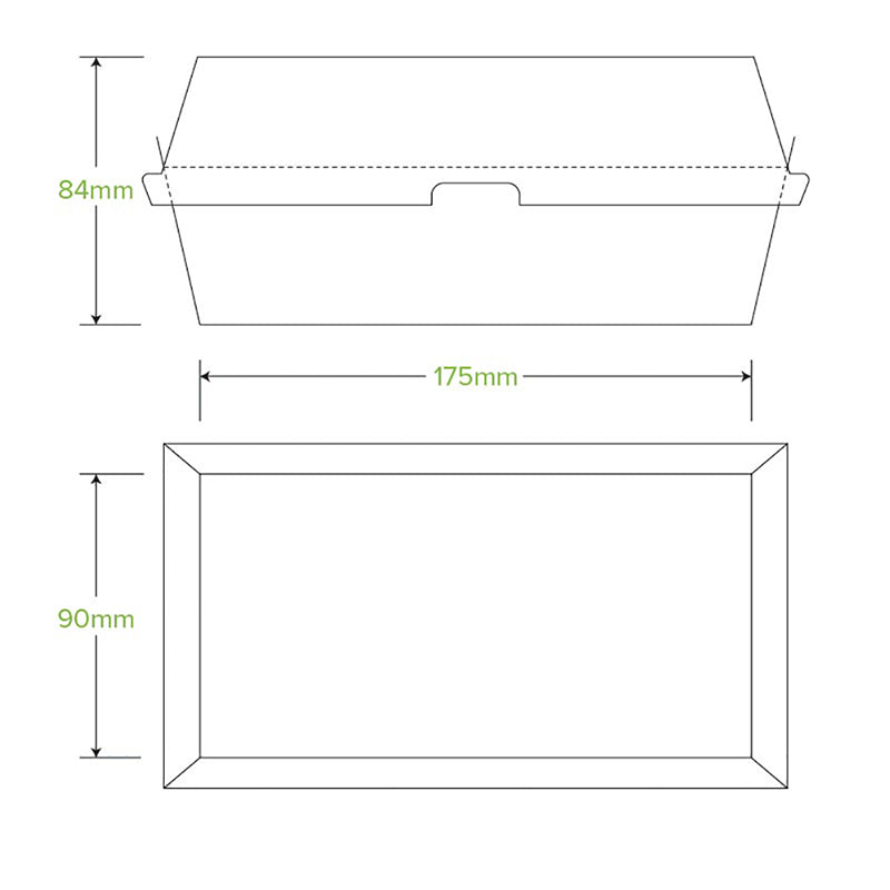 Four Brothers BioBoard Regular Snack Box