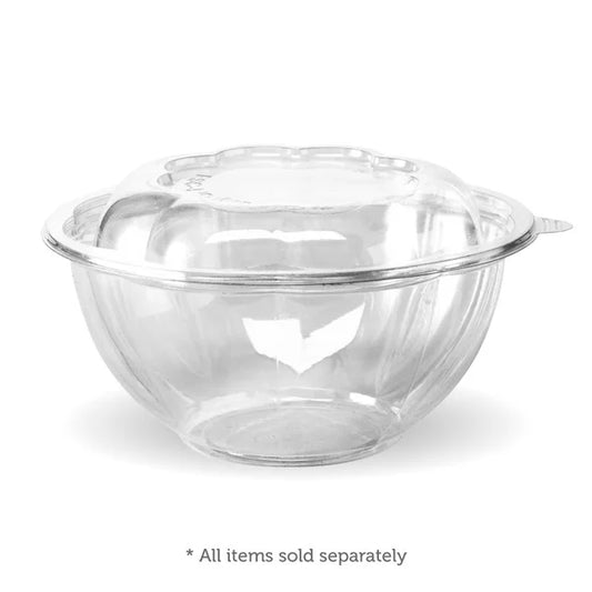 840 & 1,080ml / 24 & 32oz Clear Salad BioBowl Lid