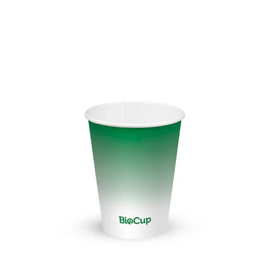 280ml / 8oz Green Cold Paper BioCup