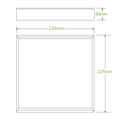 Small BioBoard Catering Tray Base