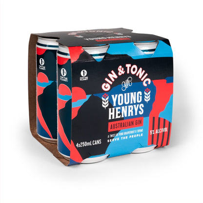 Young Henrys Gin & Tonic Cans