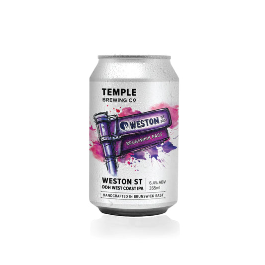 Temple Brewing Co. Weston St DDH West Coast IPA (6.4%)