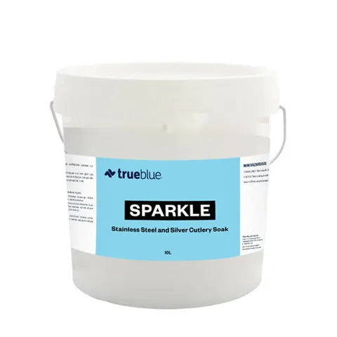 SPARKLE STAINLESS STEEL / SILVER / CUTLERY SOAKER 10KG (53552 equivalent)